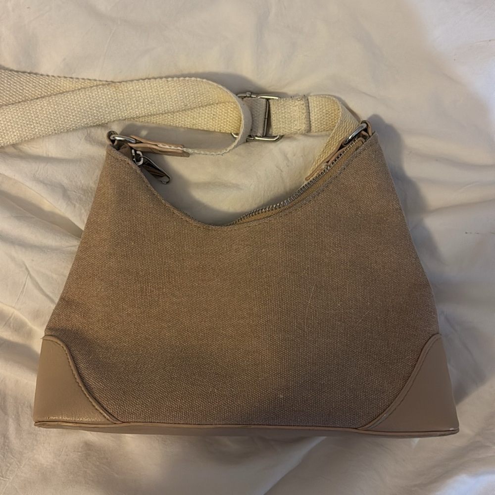 Brown beige bag
